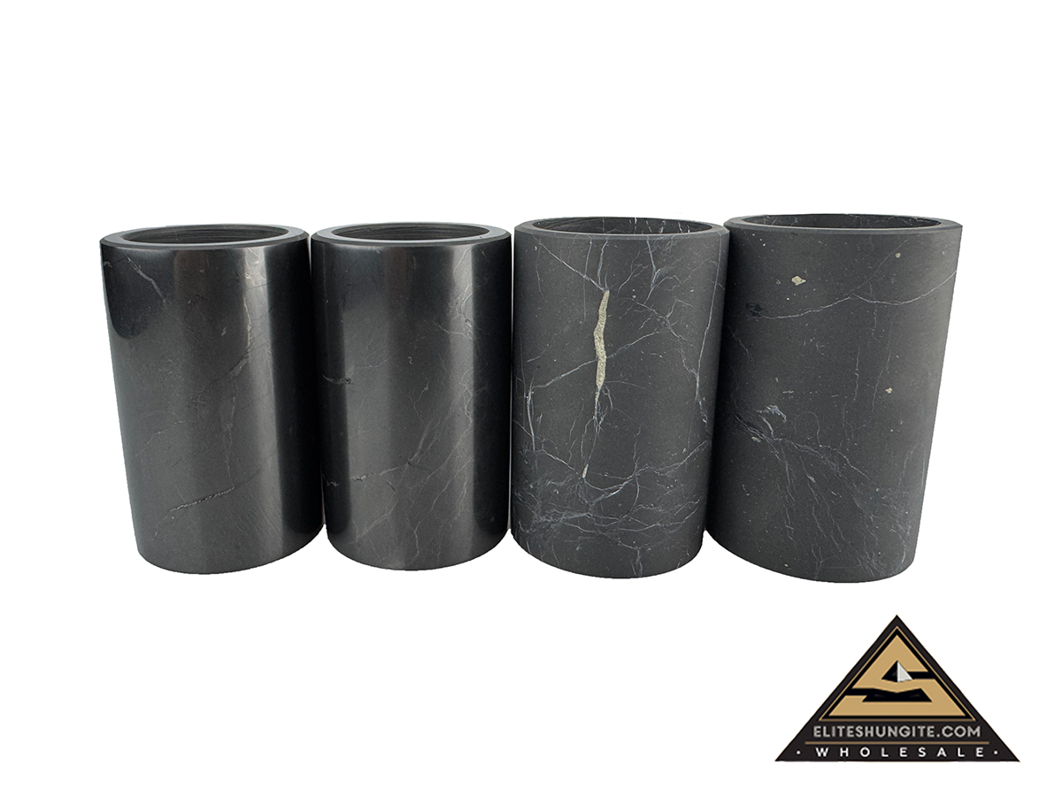 Cup diam. 4 cm, h 7 cm not polished by eliteshungite.com