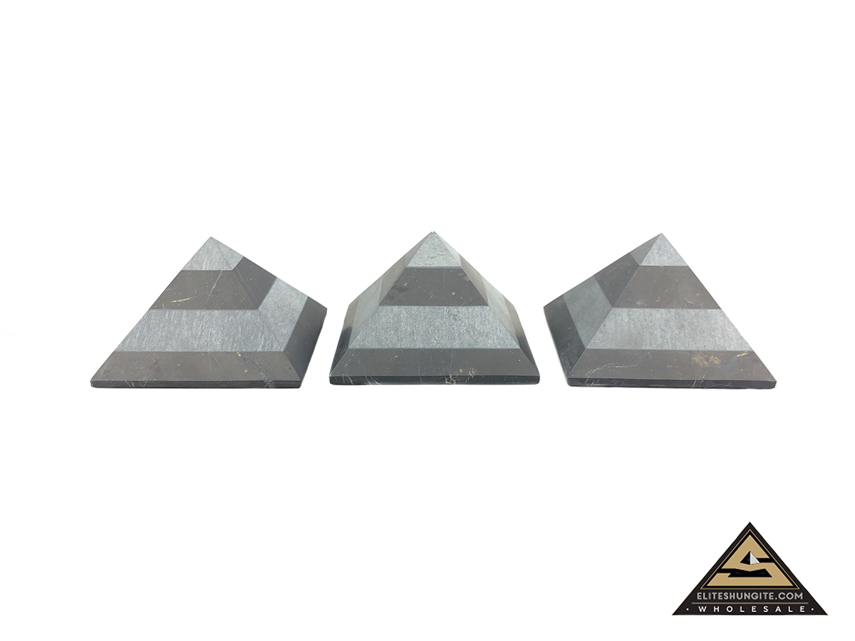 Pyramid 6 cm Zebra by eliteshungite.com