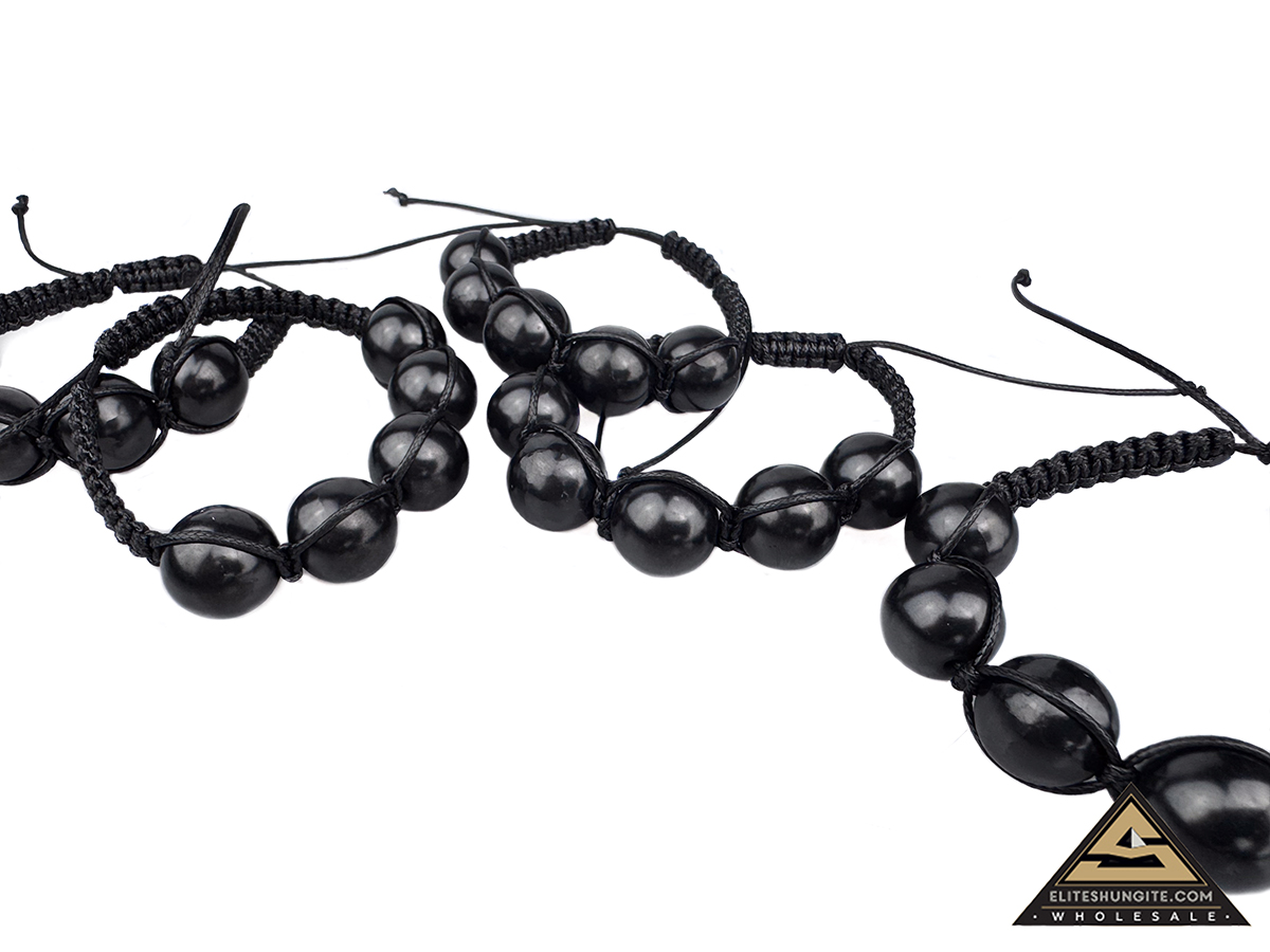 Bracelet Shamballa round 16 mm by eliteshungite.com