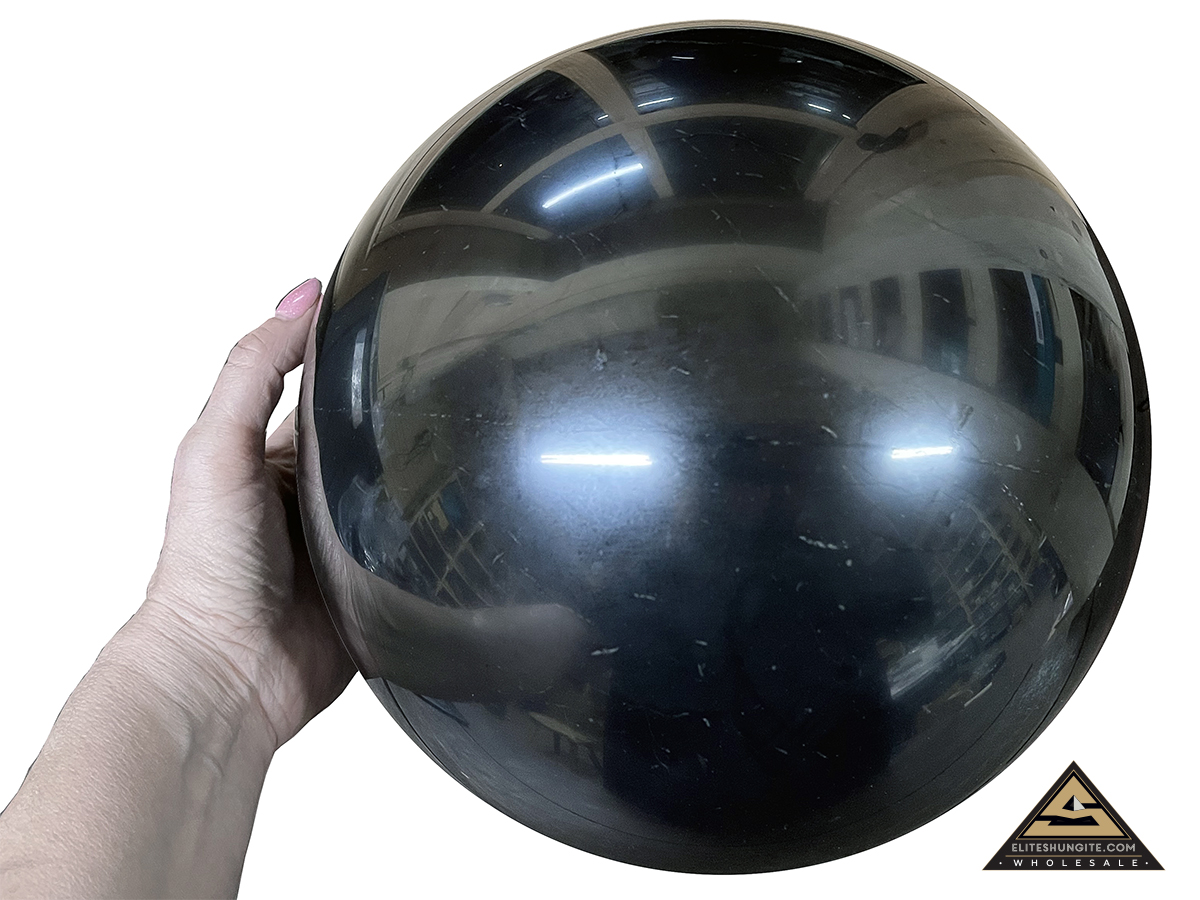 Ball diam. 25 cm by eliteshungite.com