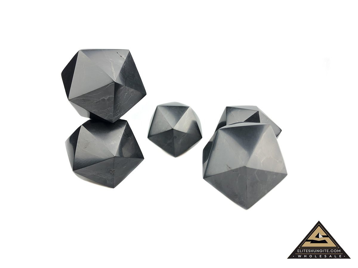 ICOSAHEDRON 4 CM by eliteshungite.com