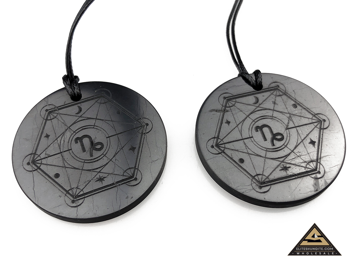Pendant ZODIAC CAPRICORN (SEA-GOAT) by eliteshungite.com