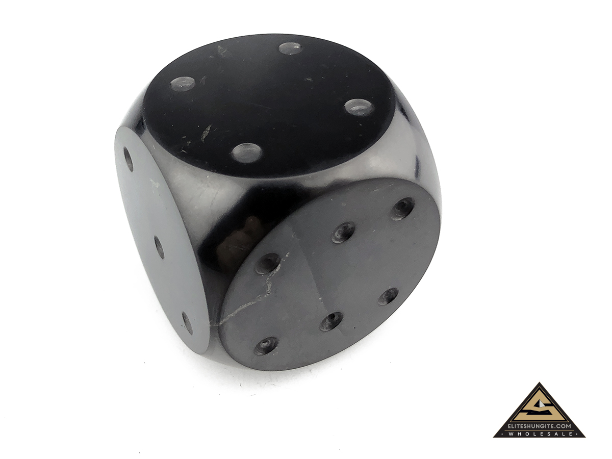 Dice, decor 4,5 cm by eliteshungite.com