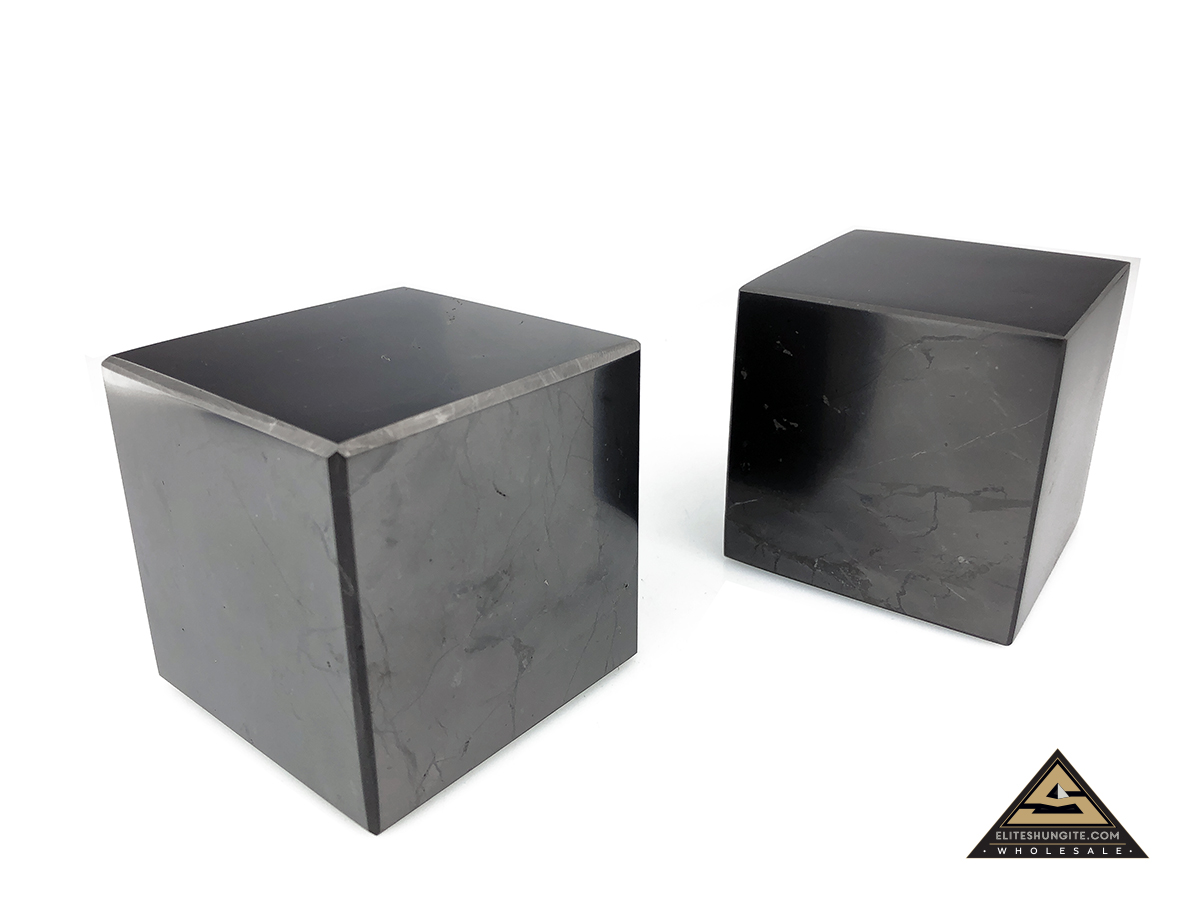 Cube 7 cm by eliteshungite.com