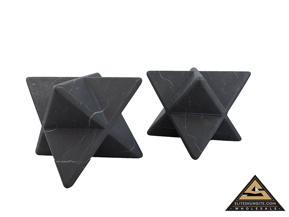 Merkaba 8 cm not polished by eliteshungite.com