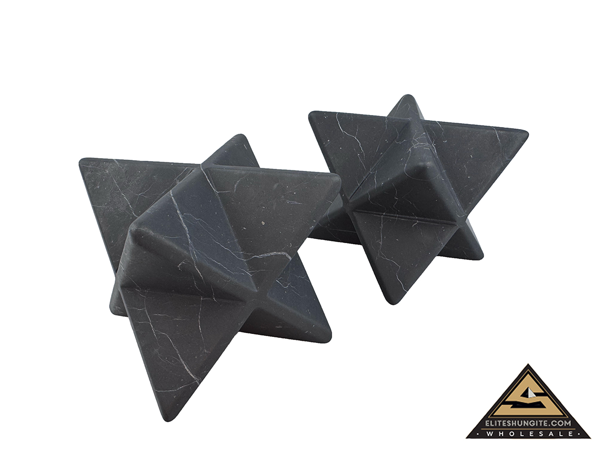 Merkaba 8 cm not polished by eliteshungite.com
