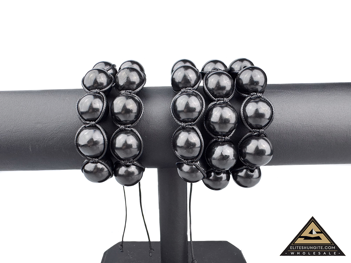 Bracelet Shamballa round 16 mm by eliteshungite.com