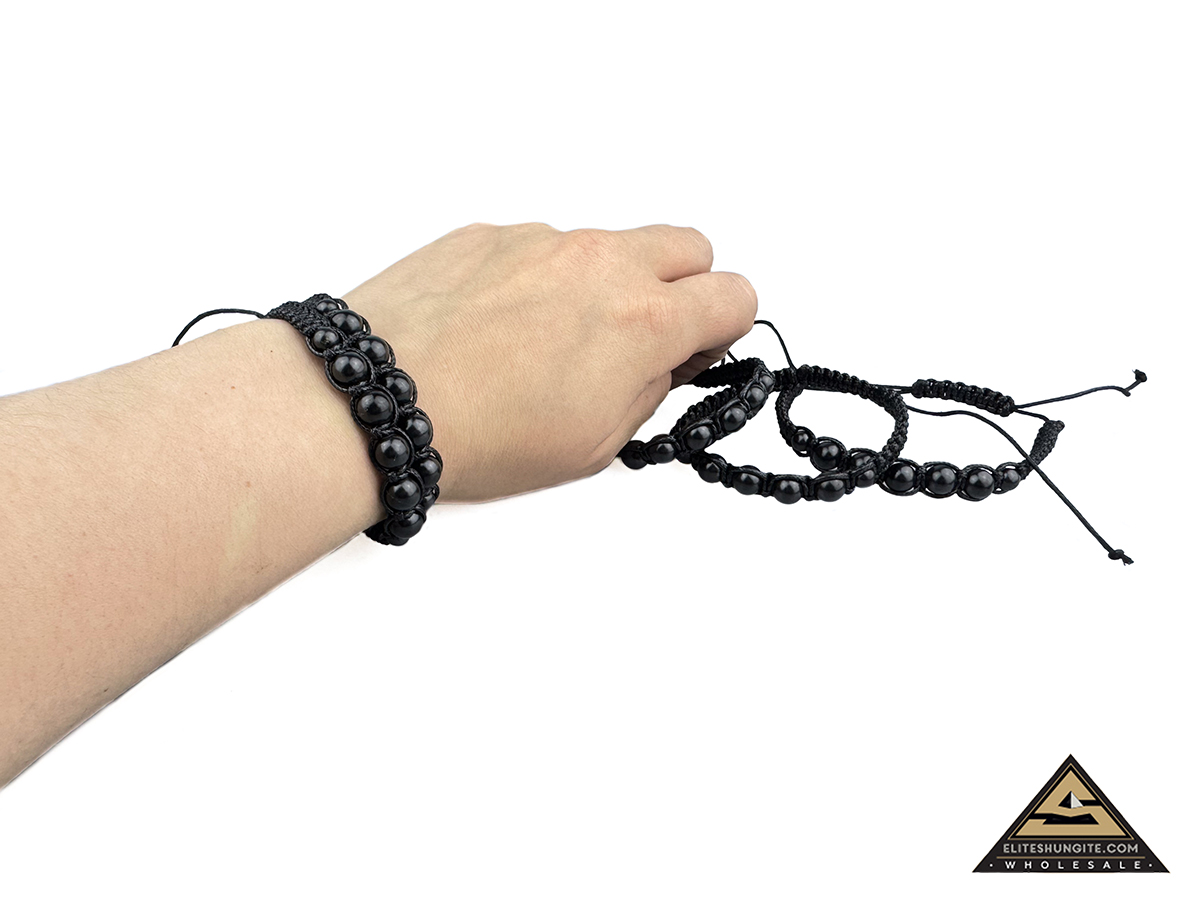 Bracelet Shamballa 8 mm by eliteshungite.com