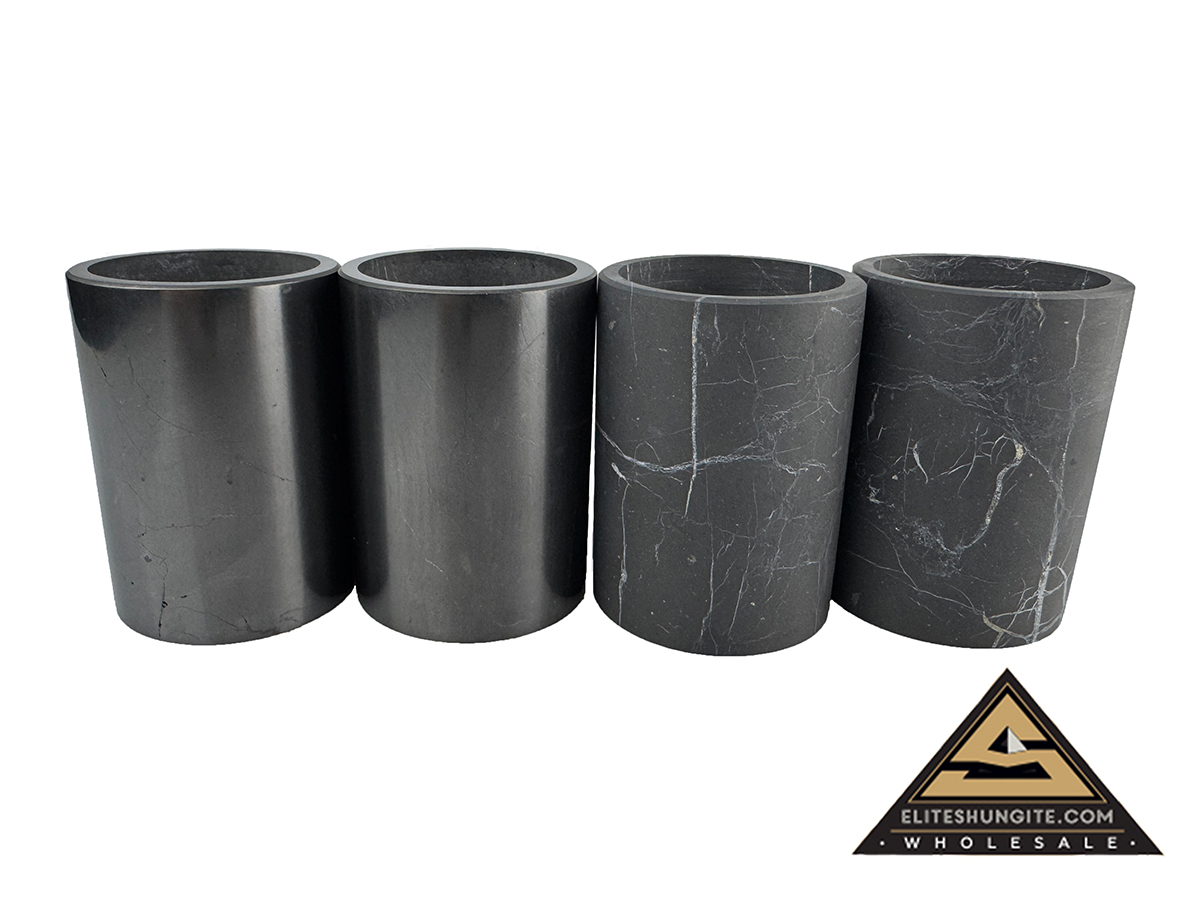 Cup diam. 4,5 cm, h 6 cm not polished by eliteshungite.com