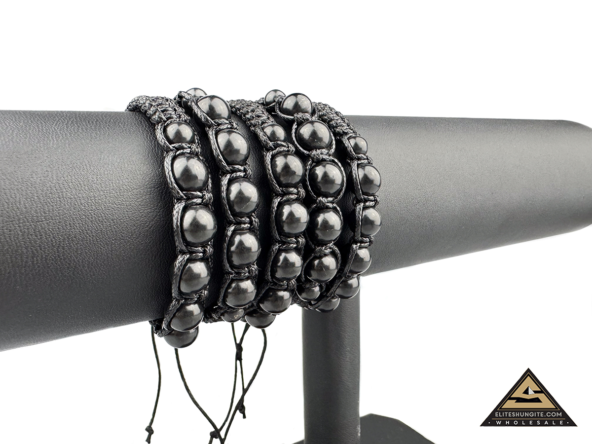 Bracelet Shamballa 8 mm by eliteshungite.com