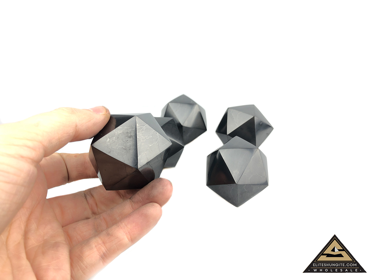 ICOSAHEDRON 4 CM by eliteshungite.com