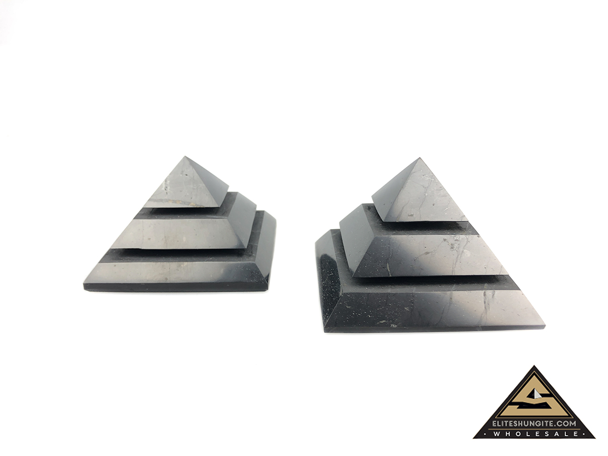 Pyramid 6 cm Saqqara by eliteshungite.com