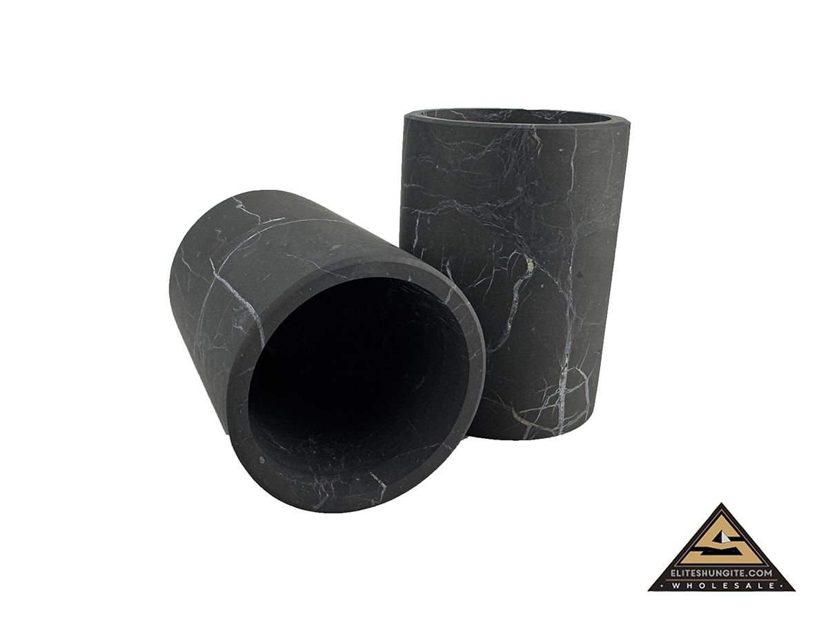 Cup diam. 4,5 cm, h 6 cm not polished by eliteshungite.com