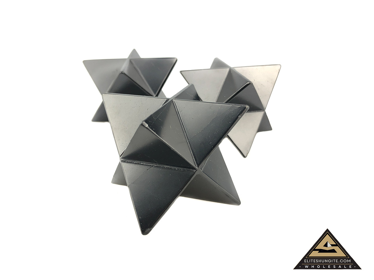 Merkaba 6 cm polished by eliteshungite.com