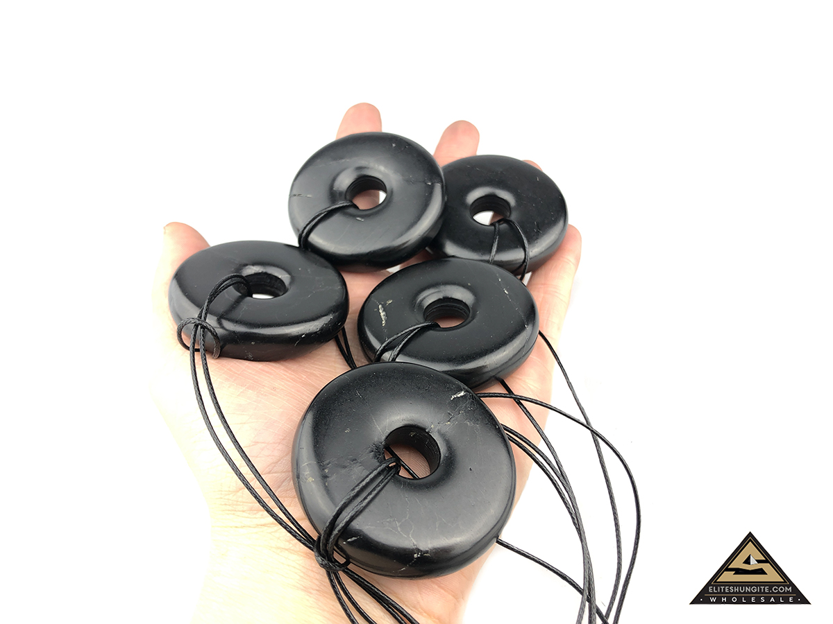 Pendant Donut 5 cm Big by eliteshungite.com