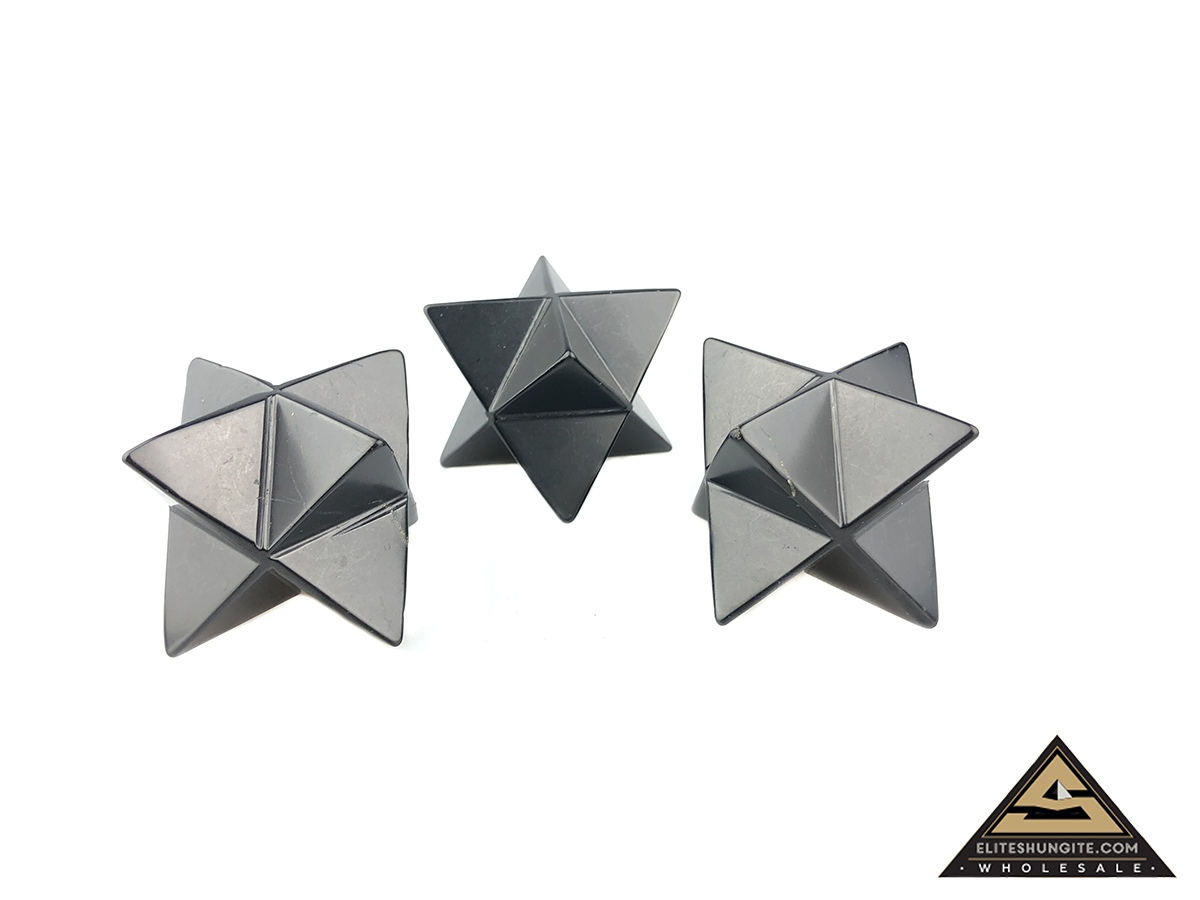 Merkaba 4 cm polished by eliteshungite.com
