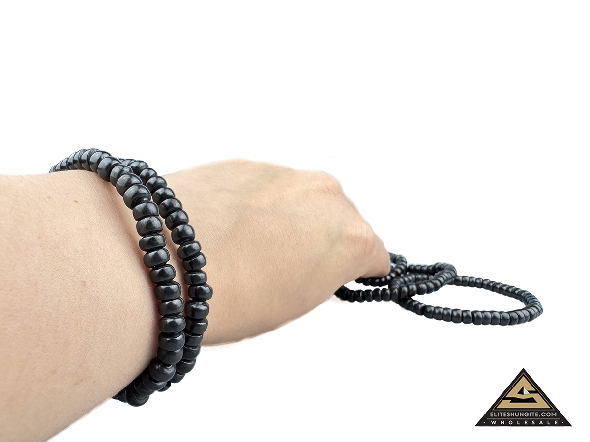 Bracelet Rondel 6 mm by eliteshungite.com