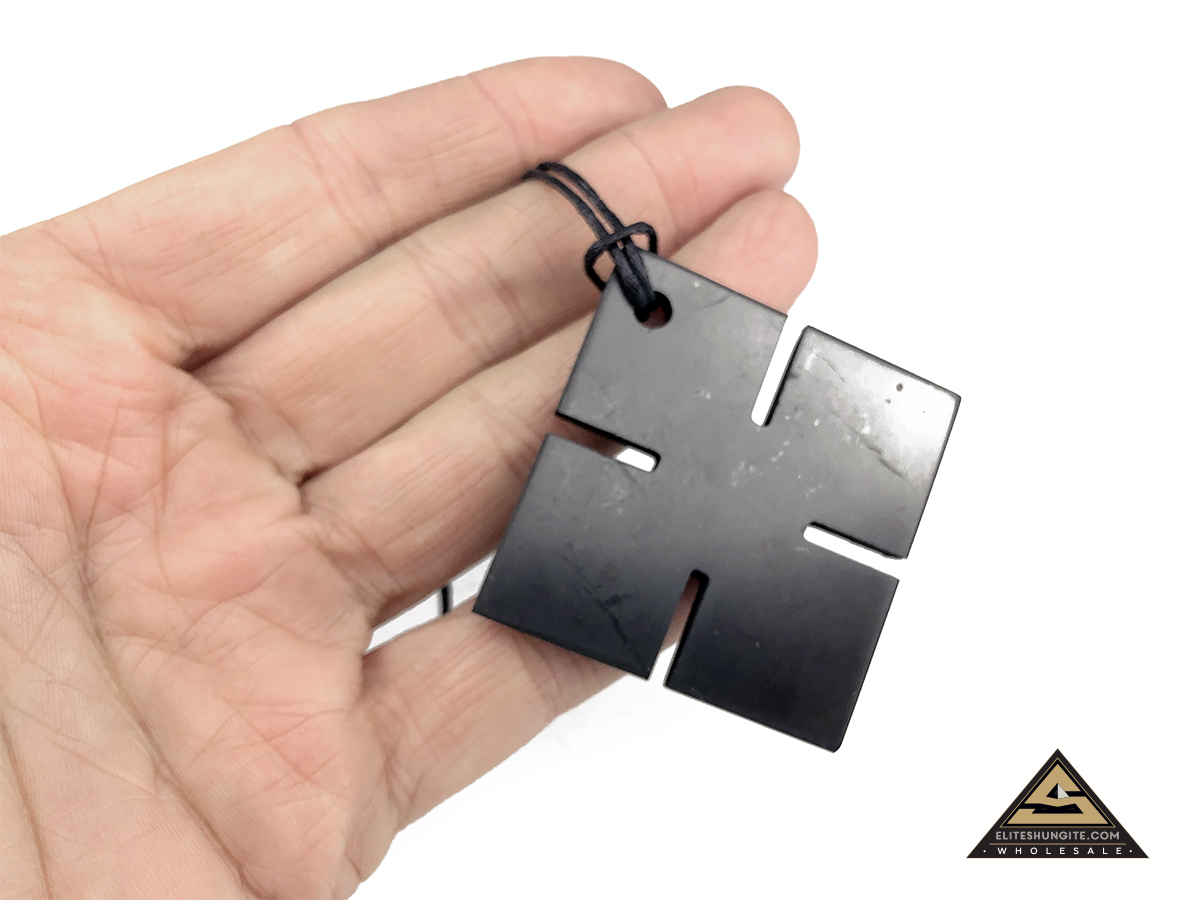 Pendant Celtic Cross by eliteshungite.com