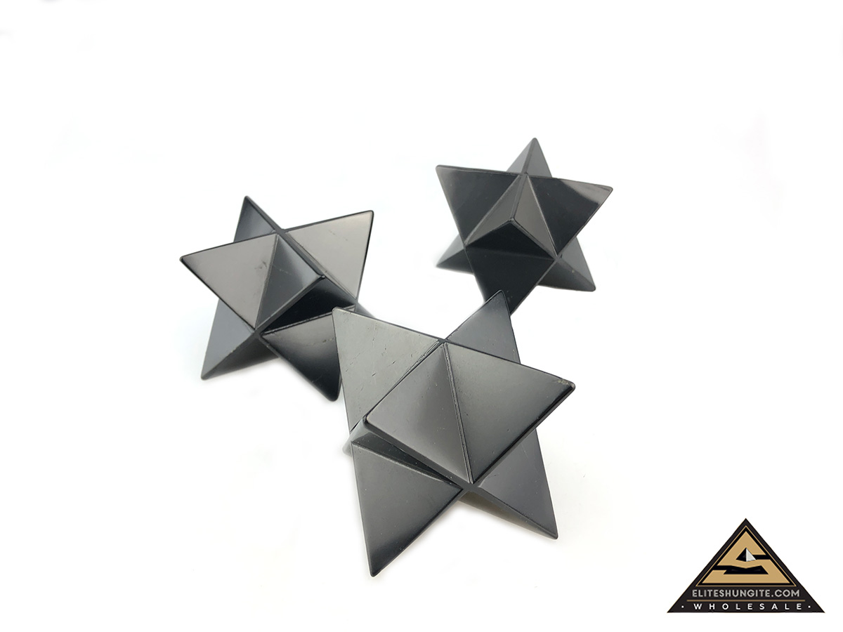 Merkaba 6 cm polished by eliteshungite.com