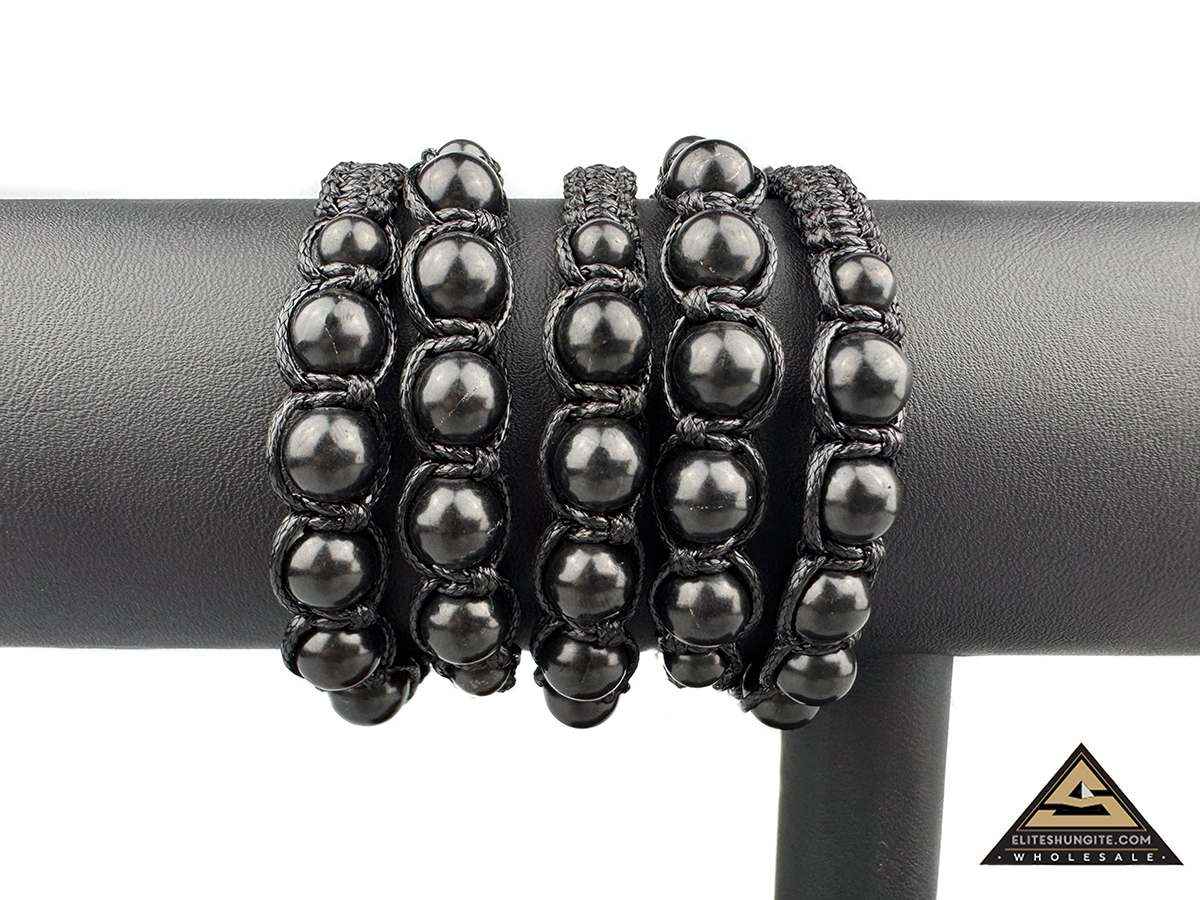 Bracelet Shamballa 8 mm by eliteshungite.com