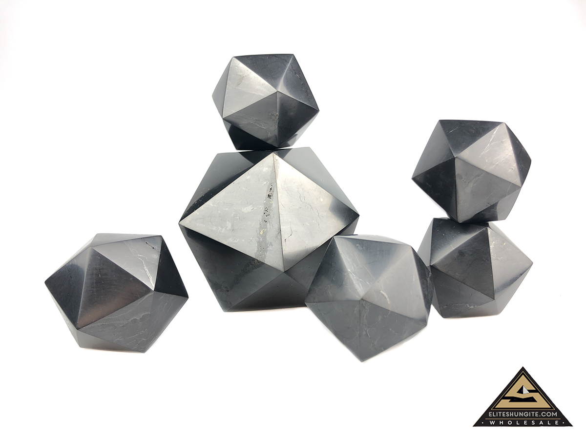 ICOSAHEDRON 4 CM by eliteshungite.com