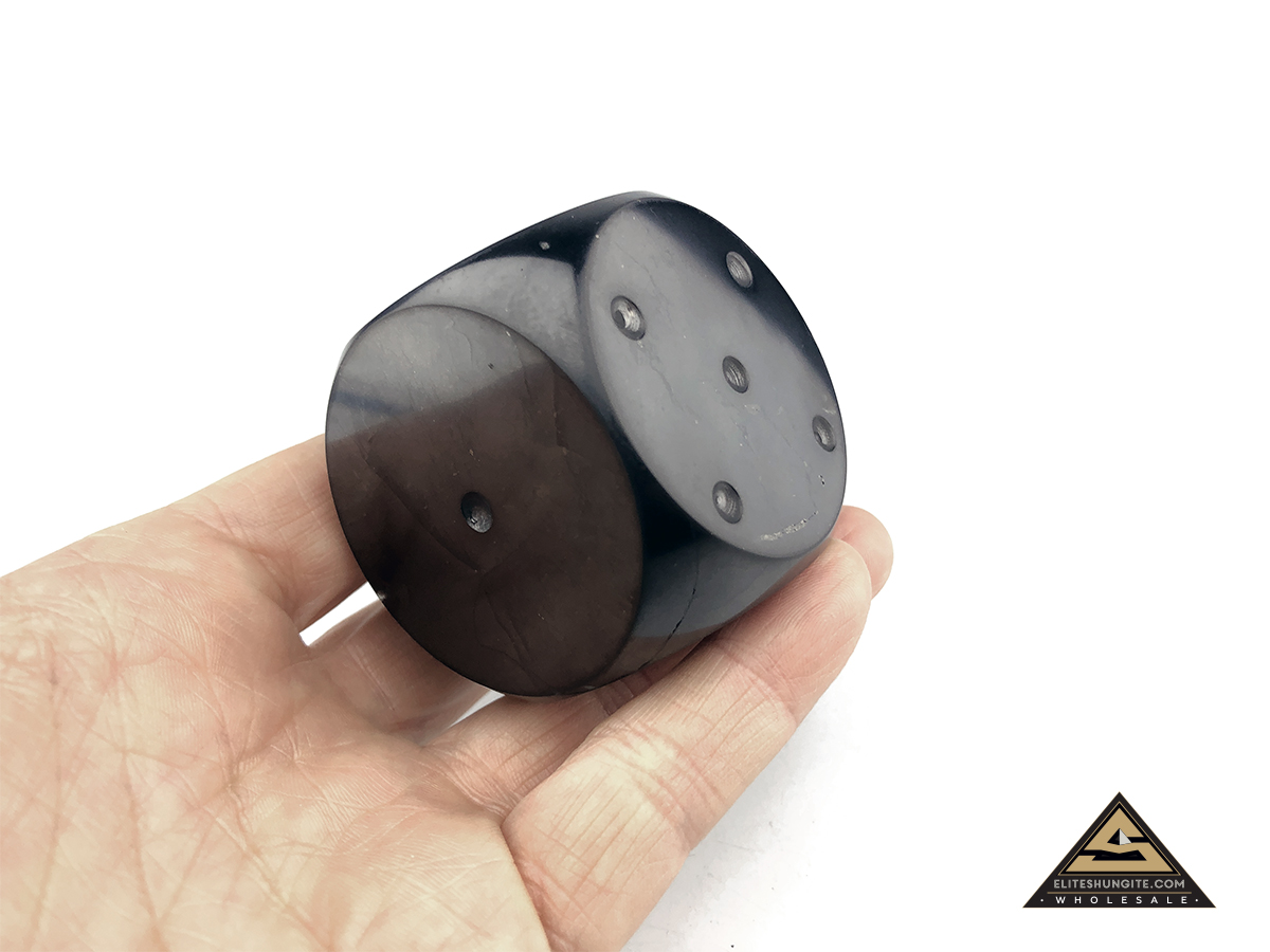 Dice, decor 4,5 cm by eliteshungite.com