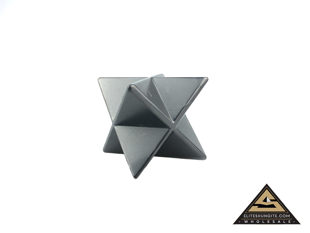 Merkaba 5 cm polished by eliteshungite.com