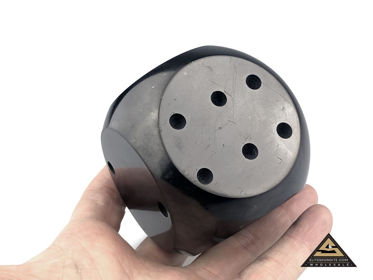 Dice, decor 6,5 cm by eliteshungite.com