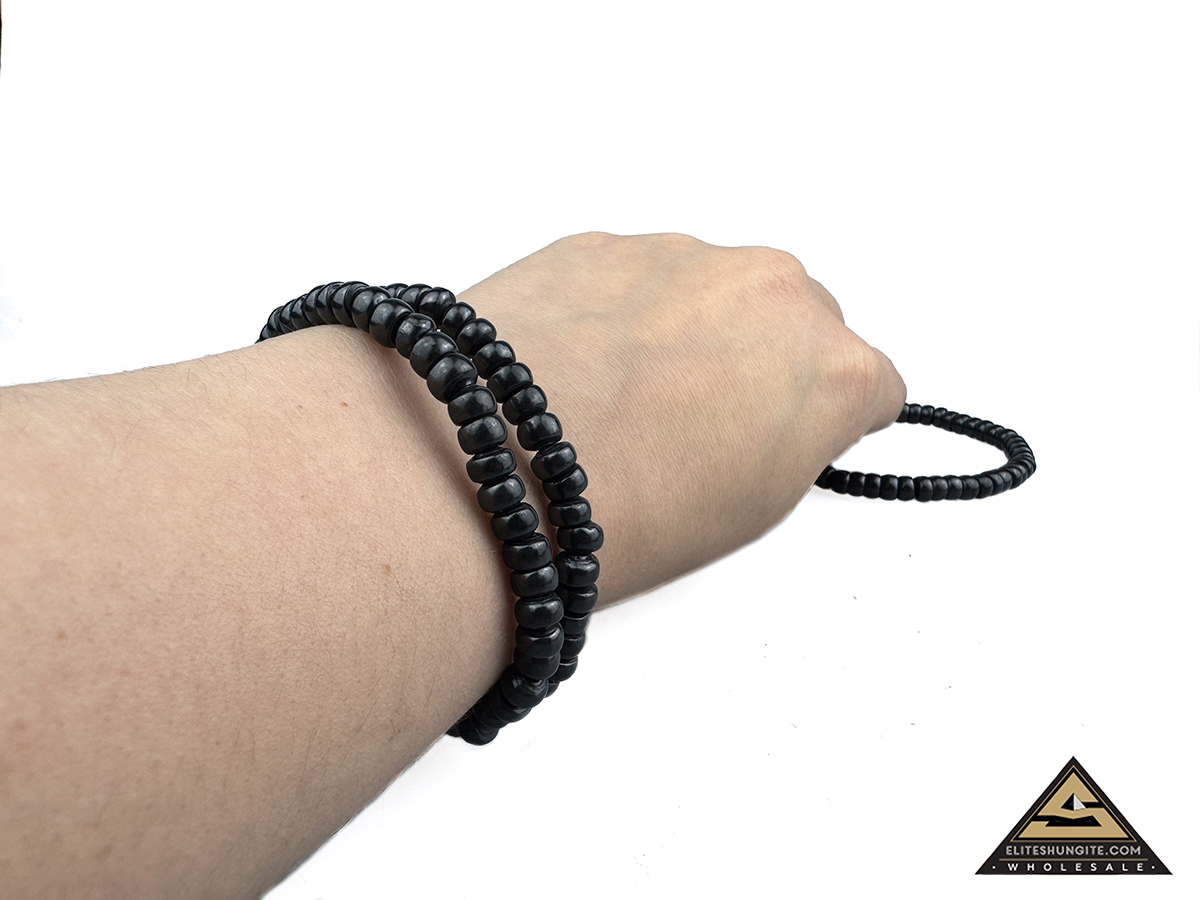 Bracelet Rondel 6 mm by eliteshungite.com