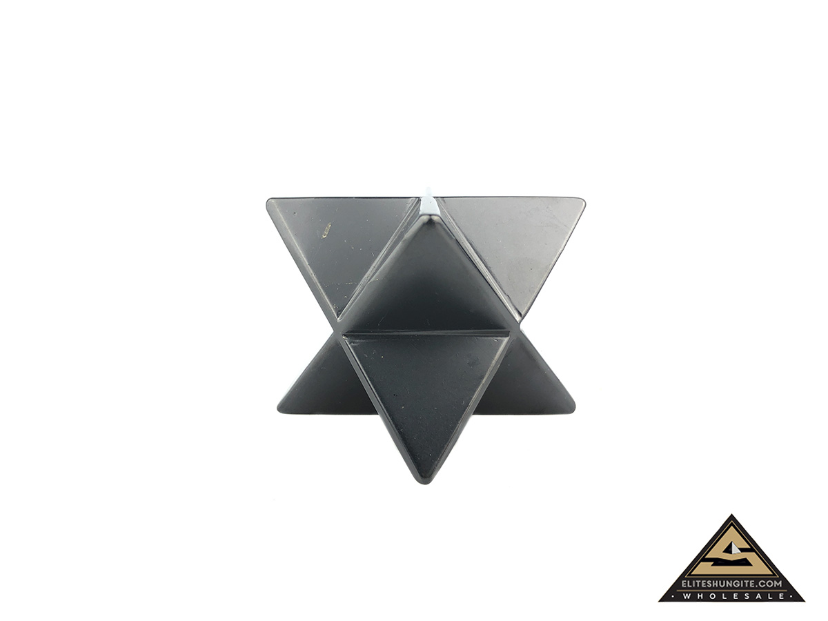 Merkaba 5 cm polished by eliteshungite.com