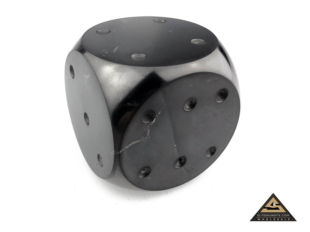 Dice, decor 4,5 cm by eliteshungite.com