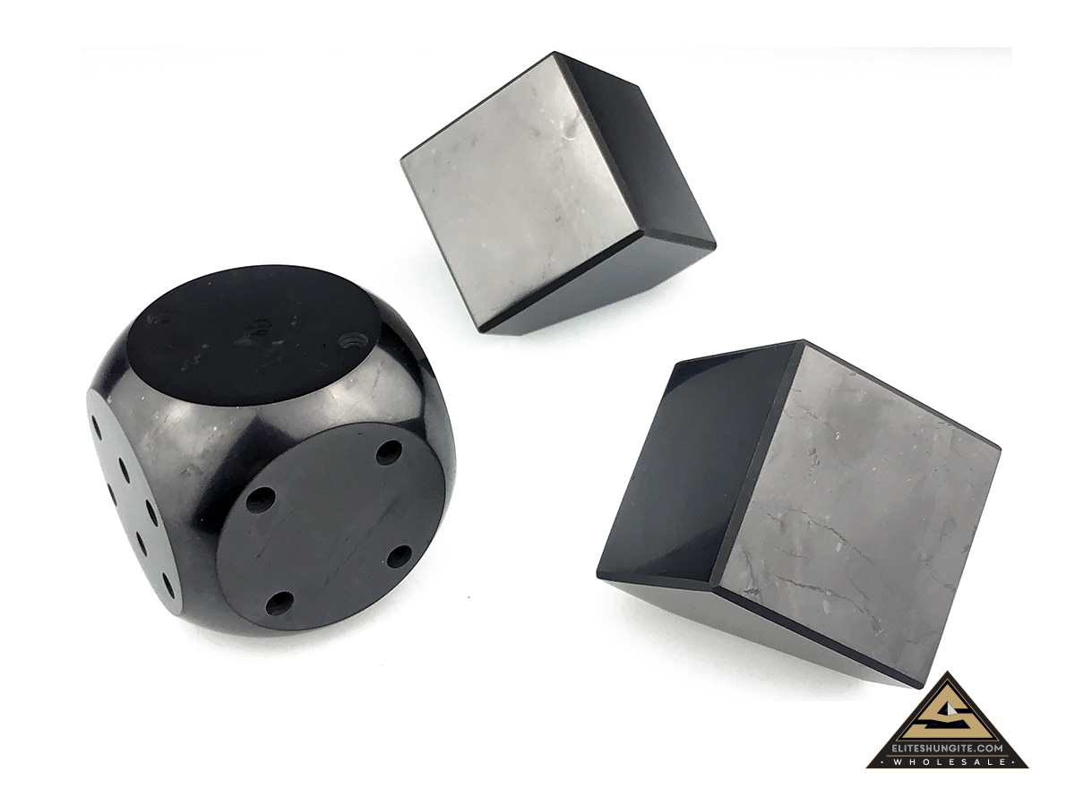 Dice, decor 6,5 cm by eliteshungite.com