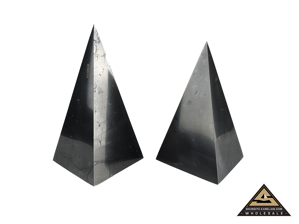 Pyramid Nubian 6 cm, h 12,5 cm by eliteshungite.com