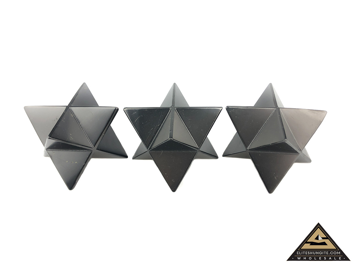 Merkaba 6 cm polished by eliteshungite.com