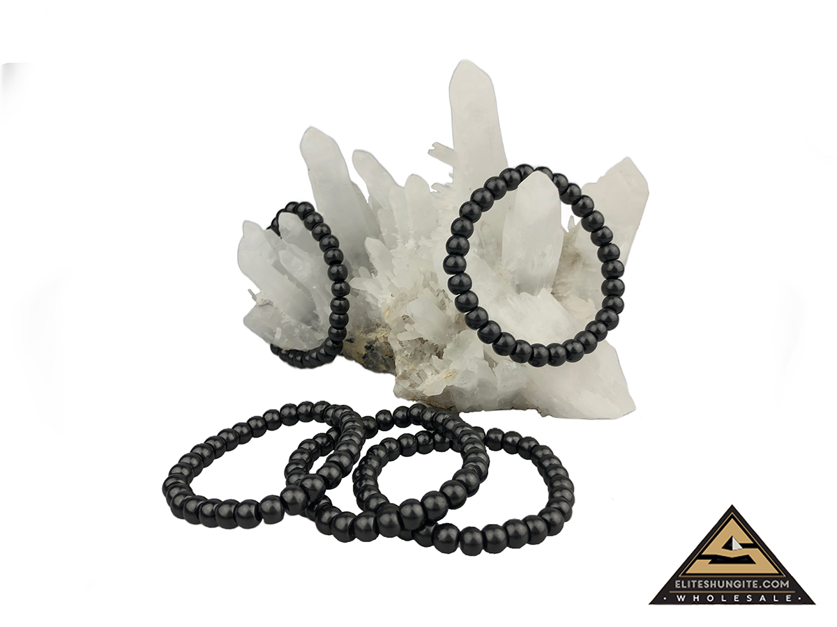 Bracelet rondel 8 mm by eliteshungite.com