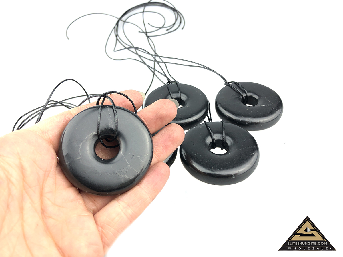 Pendant Donut 5 cm Big by eliteshungite.com
