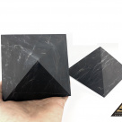 Pyramid 10 x 10 cm n/polished by eliteshungite.com