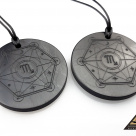 Pendant ZODIAC VIRGO (MAIDEN) by eliteshungite.com