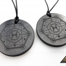 Pendant ZODIAC PISCES (FISH) by eliteshungite.com
