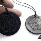 Pendant ZODIAC, SET 12 SIGNS by eliteshungite.com