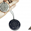 Pendant ZODIAC GEMINI (TWINS) by eliteshungite.com