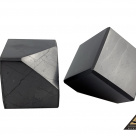 Cube 3  cm cut base by eliteshungite.com
