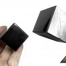 Cube 3  cm cut base by eliteshungite.com