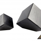 Cube 3  cm cut base by eliteshungite.com
