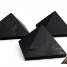 Pyramid 3 x 3 cm n/polished by eliteshungite.com