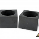 Candle holder 7 cm x 7 cm by eliteshungite.com