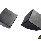 Cube 8 cm cut base by eliteshungite.com