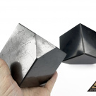 Cube 8 cm cut base by eliteshungite.com