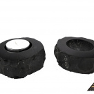 Candle holder round by eliteshungite.com