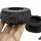 Candle holder round by eliteshungite.com